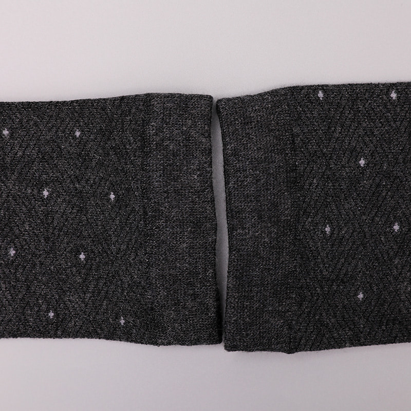 ผ้าไหมปั่นนุ่มไนลอนห่อแอมโมเนีย, ที่มองไม่เห็นเพชรขนาดเล็ก dot jacquard เย็บมือฤดูหนาวหนาถุงเท้าผู้ชาย WSD2851