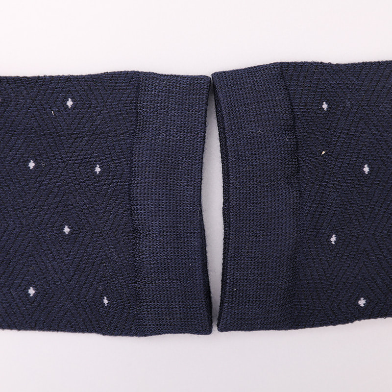 ผ้าไหมปั่นนุ่มไนลอนห่อแอมโมเนีย, ที่มองไม่เห็นเพชรขนาดเล็ก dot jacquard เย็บมือฤดูหนาวหนาถุงเท้าผู้ชาย WSD2851